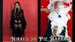 Nikki's 30 Pie Barrage