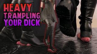 Heavy Trampling Your Dick in Thigh High Leather Boots - (Edited Version) - TamyStarly - Trample, Crushing, Crush, Bootjob, Ballbusting, CBT, Shoejob, Riding, Stomp