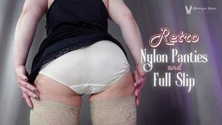 Retro Nylon Panties & Full Slip