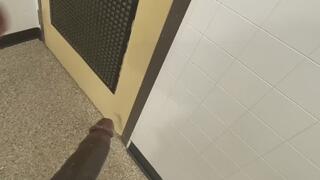 Public Restroom BBC (Almost Caught)