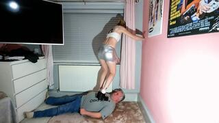 Head Crushed Under Danielle's Heels