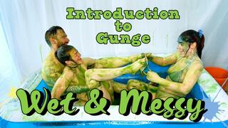 First Time Gunge and Messy Threesome Sex for Courtney Pose