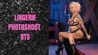 Leopard Lingerie Photoshoot Behind The Scenes