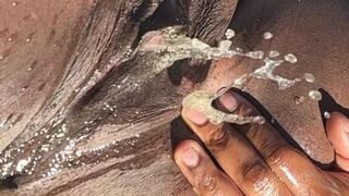 Slow Motion Outdoor Wetting