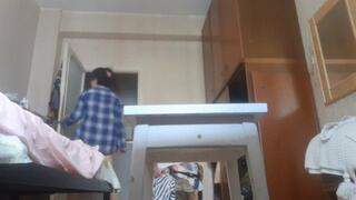 SPYING STEPMOMMY'S PANTY