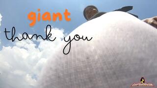 Giantess Crew- Princess J- Giant Thank you