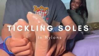 Tickling Soles In Nylons