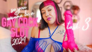 So, You Wanna Be a Gay Cock Slut 2024: Task 3