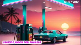 A Sissy Gas Station Owner teaches a loser that cant pay how to suck cock for Payment mp3