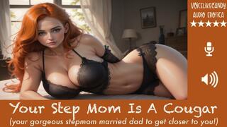 Your Stepmom is a Cougar [StepMother] [Stepson] [Older Woman] [Younger Man] [Watch Her Masturbating] [Facesitting]