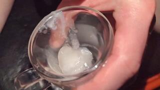 Sperm collection and drinking compilation