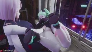 Cyberpunk breast expansion