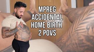 Mpreg accidental home labor 2 POVS - Lalo Cortez