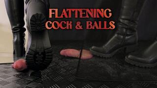 Secretary Flattening Cock and Balls, Plexiglass and Black Heels - (Edited Version) - TamyStarly - Trample, Crushing, Crush, Bootjob, Ballbusting, CBT, Shoejob, Riding, Stomp