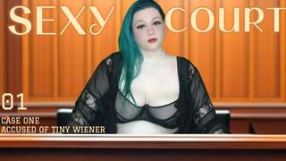 Sexy Court Case One: Accused of Small Dick