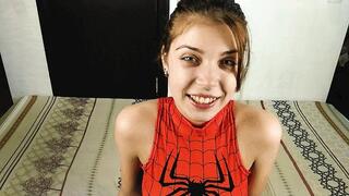 Clip 658: HUGE CUM LOAD ON SPIDERGIRL'S LEOTARD