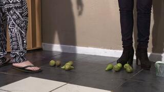 Katie & Lisa Pears Crush