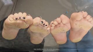 Spitoon for two Giantess Step-Sisters