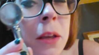 Petite Smoking Mistress Humiliates your Penis