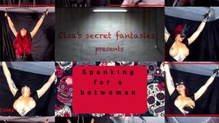 Spanking for a batwoman (FHD)
