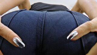 Princess Serena - Intense jeans ass worship and facesitting