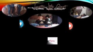 Goddess Quetesh and Goddess Alice – Double Floor Sitting Part 1