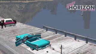 Kelly Revving the Plymouth til it Blows in Athletic Flats 1080p