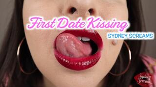 First Date Kissing - A lipstick fetish scene featuring: pov kissing, make out, tongue fetish, French kiss, and gfe - 1080 WMV