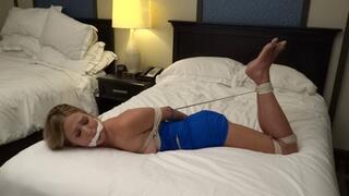 Star Nine Hogtied In Her Favorite Nightie