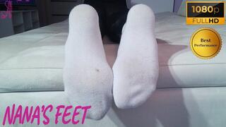 After jogging hot babe quickly HD