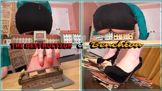 The Destruction of Benchton - Giantess Butt Crush with Jacquelyn Velvets 1080 mp4