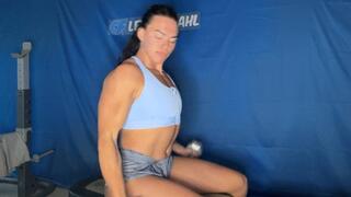 Gym Coregasm: Exercise Induced Nude Orgasm & POV