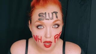 Self-Degrading Worthless College Slut Submits to Professor and Begs for Cum