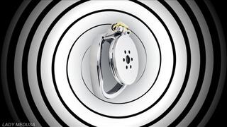 You get smaller and smaller cages - chastity, pussy denial - audio