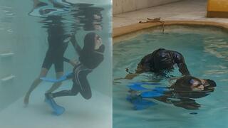 hd Hart underwater bondage submissive slut
