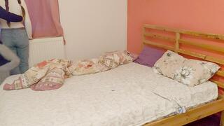 Hardcore and passionate sex with hot teen girlfriend with cute pigtails