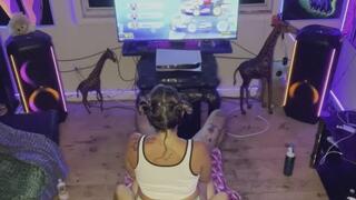 Stepsis makes Stepbro eat and sniff her raunchy bubbly farts!!