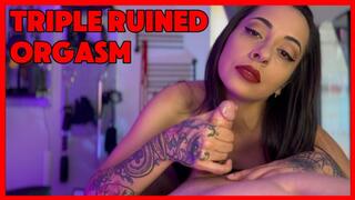 Triple Ruined Orgasm ft Athens in Chains