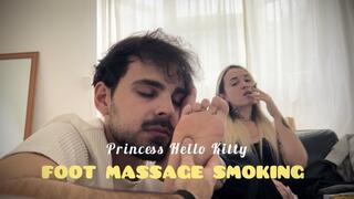 Princess Hello Kitty - Massage my teet you loser