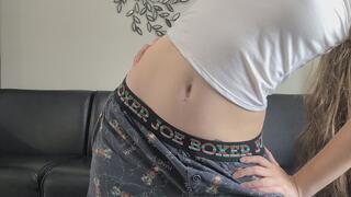 Belly Button On The Couch