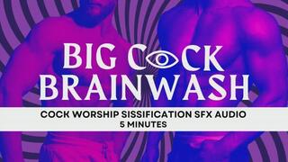 Big Cock Brainwash | Mesmerize Cuckolding Sissification SFX Audio (5 Minutes)