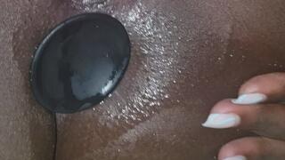 Pussy and anal play till she squirts