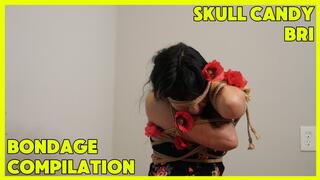 Skull Candy Bri Bondage Compilation #490 - Links to the original clips can be found in the Description!
