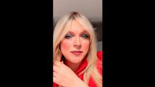 Lipstick and Lip Gloss Training For Sluts