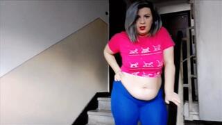 Risking anything for food!