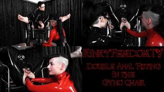 Double Anal Fisting in the Gyno Chair 720p ft Mistress Lady Black Diamond Miss Van Licks Maz Morbid #fisting (German and English)