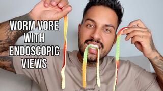 Worm vore with endoscopic views - Lalo Cortez