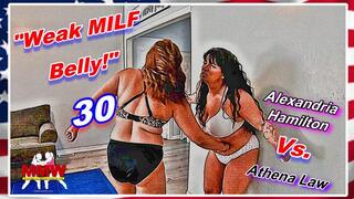 Weak MILF Belly! 30
