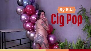 Ella's Smoking Balloon Popping Fun - 4K