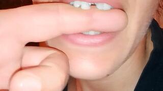 Finger biting